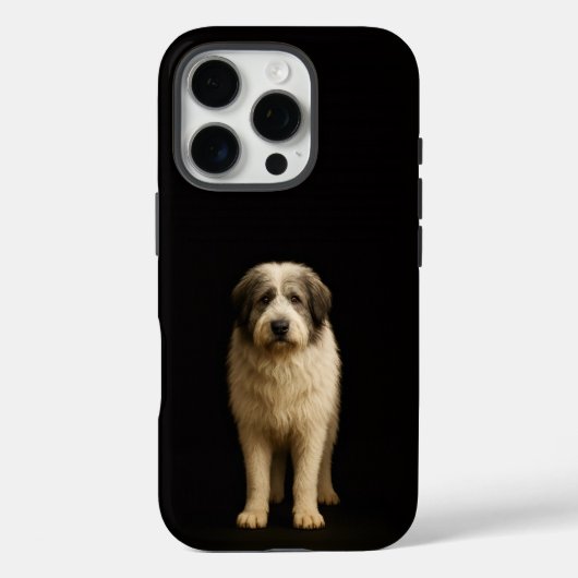 Coques Case-Mate iPhone Noir 4 Luxe iPhone 16 Pro, berger Mioritic (Verso)
