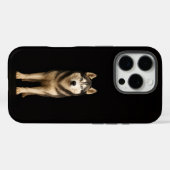 Coques Case-Mate iPhone Noir 4 Luxe iPhone 16 Pro, Husky Elite Glacé (Verso (horizontal))