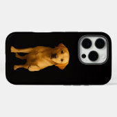 Coques Case-Mate iPhone Noir 4 Luxe iPhone 16 Pro, Labrador Tendre (Verso (horizontal))