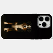 Coques Case-Mate iPhone Noir 4 Luxe iPhone 16 Pro Max, Aussie Shepherd (Verso (horizontal))