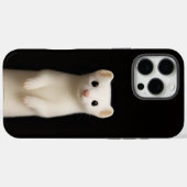 Coques Case-Mate iPhone Noir 4 Luxe iPhone 16 Pro Max, Ermine Élégant (Verso (horizontal))