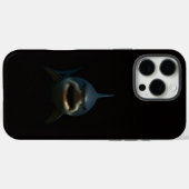 Coques Case-Mate iPhone Noir 4 Luxe iPhone 16 Pro Max, Grand Requin Blanc (Verso (horizontal))