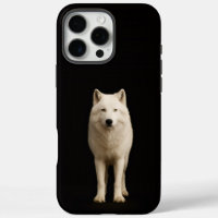 Noir 4 Luxe iPhone 16 Pro Max, Loup Arctique Ivoir