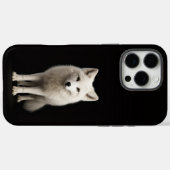 Coques Case-Mate iPhone Noir 4 Luxe iPhone 16 Pro Max, Renard Arctique Ivo (Verso (horizontal))