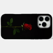Coques Case-Mate iPhone Noir 4 Luxe iPhone 16 Pro Max, Rose Rouge Velours (Verso (horizontal))