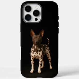 Coques iPhone 16 Pro Max Noir 4 Luxe iPhone 16 Pro Max, Terrier sans poils