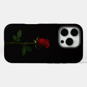 Coques Case-Mate iPhone Noir 4 Luxe iPhone 16 Pro, Rose Rouge Velours (Verso (horizontal))