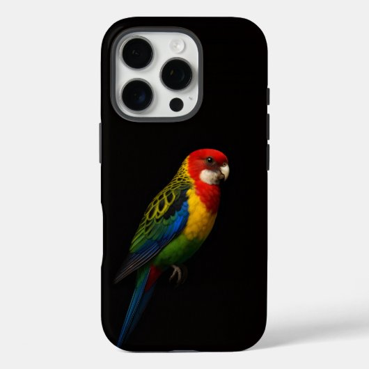 Coques Case-Mate iPhone Noir 4 Luxe iPhone 16 Pro, Rosella orientale (Verso)