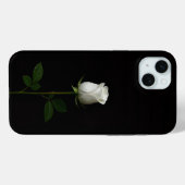Coques Case-Mate iPhone Noir 4 Luxe, Rose Blanche Pure iPhone 15 Plus (Verso (horizontal))