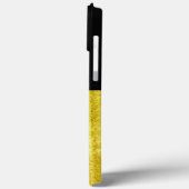 Coques Case-Mate iPhone Noir à panneau or (Verso / Gauche)