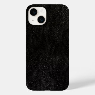 Coque Pour iPhone 14 Noir Abstrait Espace extra-atmosphérique Concepti
