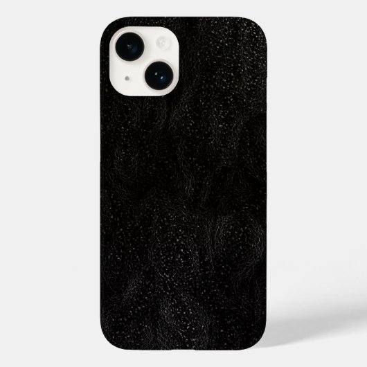 Coques Case-Mate iPhone Noir Abstrait Espace extra-atmosphérique Conceptio (Verso)
