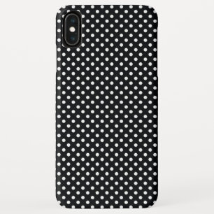 Case-Mate iPhone Case Noir avec points blancs