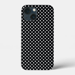 Case-Mate iPhone Case Noir avec pois blancs