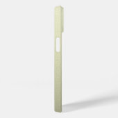 Coques Case-Mate iPhone Noir Beige Élégant Calligraphie Nom du script (Verso / Droite)