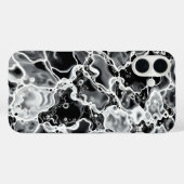 Coques Case-Mate iPhone Noir&Blanc (Verso (horizontal))