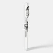 Coques Case-Mate iPhone Noir Blanc Inspiration Wolf Eyes (Verso / Droite)