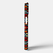 Coques Case-Mate iPhone Noir bleu rouge aztèque de jaune orange de (Verso / Droite)