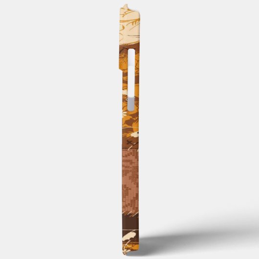 Coques Case-Mate iPhone noir brun (Verso / Gauche)