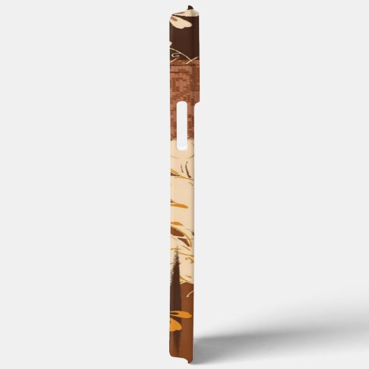 Coques Case-Mate iPhone noir brun (Verso / Droite)