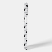 Coques Case-Mate iPhone Noir Chat Shadow Silhouette Motif Design (Verso / Droite)