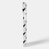Coques Case-Mate iPhone Noir Chat Shadow Silhouette Motif Design (Verso / Gauche)