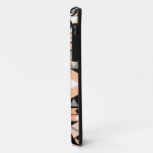 Coques Case-Mate iPhone Noir d'Aztèque de pêche (Dos/Gauche)