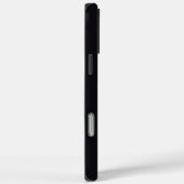 Coques Case-Mate iPhone Noir d'orignal (Verso / Droite)