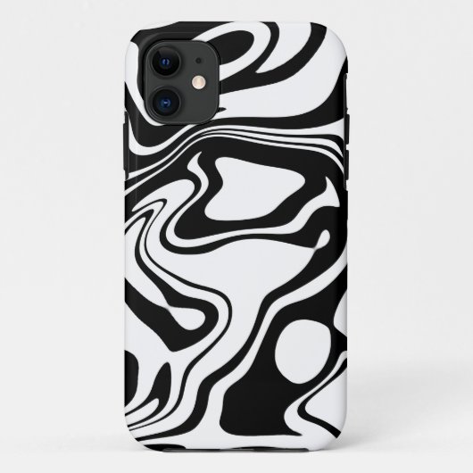 Coques Case-Mate iPhone Noir et blanc (Dos)