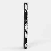 Coques Case-Mate iPhone Noir et blanc (Dos/Droite)