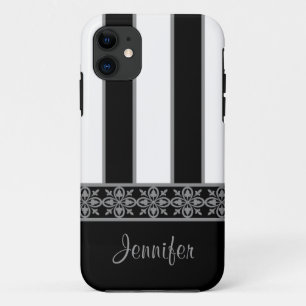 Etui iPhone Case-Mate Noir et blanc