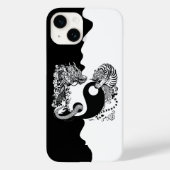 Coques Case-Mate iPhone Noir et blanc (Verso)