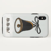 Coques Case-Mate iPhone Noir et blanc cloche (Dos (Horizontal))