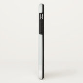 Coques Case-Mate iPhone Noir et blanc cloche (Dos/Gauche)