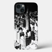 Coques Case-Mate iPhone Noir et blanc New York (Verso)