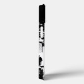 Coques Case-Mate iPhone Noir et blanc New York (Verso / Droite)