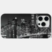 Coques Case-Mate iPhone Noir et blanc New York City (Verso (horizontal))