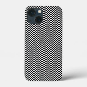 Case-Mate iPhone Case Noir et Blanc Vieux Rayures Chevron Nouvelles
