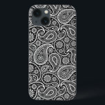iPhone 13 Case Noir Et Blanc Vintage Paisley Motif 2<br><div class="desc">Elégant noir et blanc vintage paisley motif sans couture. Le design est disponible sur d'autres produits et peut être demandé sur n'importe quel produit offert par zazzle.</div>