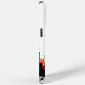 Coques Case-Mate iPhone Noir et rouge moderne Urbain (Verso / Droite)