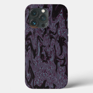 Case-Mate iPhone Case Noir et violet Wavy