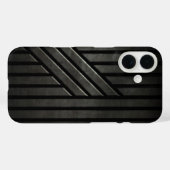 Coques Case-Mate iPhone Noir furtif (Verso (horizontal))