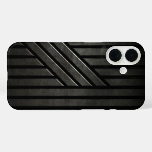 Coques Case-Mate iPhone Noir furtif (Verso (horizontal))