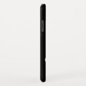 Coques Case-Mate iPhone Noir Gardez le calme et continuer (Dos/Droite)