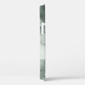 Coques Case-Mate iPhone Noir, gris et blanc Aquarelle iPhone/coque ipad (Verso / Droite)