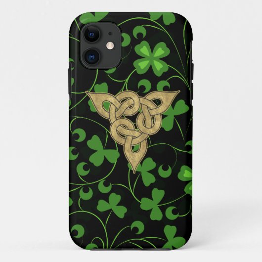 Coques Case-Mate iPhone Noir irlandais (Dos)