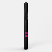 Coques Case-Mate iPhone noir je t'aime (Dos/Droite)