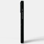 Coques Case-Mate iPhone Noir Ninja en colère (Verso / Gauche)