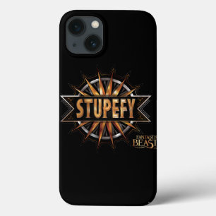 Etui iPhone Case-Mate Noir & Or Stupefy Spell Graphisme