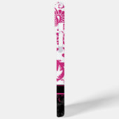 Coques Case-Mate iPhone Noir rose noir Damas personnalisées (Verso / Gauche)